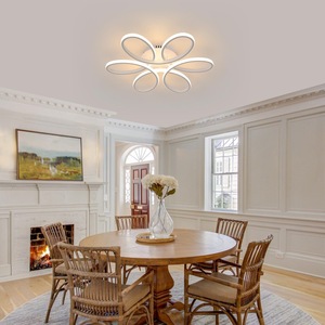 客厅酒店公寓别墅走廊入口衣帽间楼梯Balcony-IP44遥控可调光发光二极管感应吸顶灯 - Product Image 6