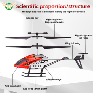 Chất Lượng Cao 2.4G Hợp Kim Điều Khiển Từ Xa Máy Bay Trực Thăng Đồ Chơi 3CH Mini RC Máy Bay Đồ Chơi - Product Image 5