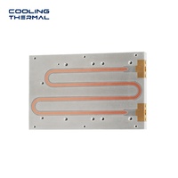 Plaque froide liquide en aluminium usinée CNC, soudée par friction, sur mesure, pour le refroidissement de puces de serveurs de centres de données, OEM
