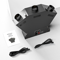 Machine à étincelles et flammes miniatures Winwell DMX512 étanche et résistante à la pluie, 3 têtes, avec flamme de 2 m pour spectacles et événements scéniques