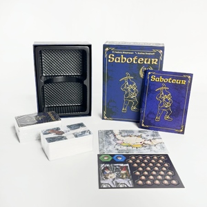 Jeu de société Saboteur Édition 20 ans, Impression personnalisée en gros, Cadeau de fête, Jeu de cartes de stratégie - Product Image 3