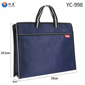 Maletín Yangchen 998 para hombre, bolsa de oficina con cremallera, bolsa para documentos, bolsa para reuniones de negocios y formación - Product Image 2