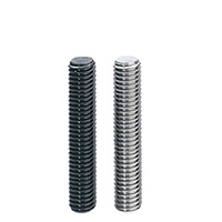 Factory Supply DIN976 DIN975 Titanium Studs Ti6al4V Threaded Rods Full Thread M2 M3 M6 M8 M20