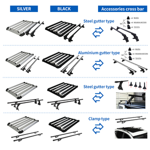 Portaequipajes Universal para Techo de Auto 4x4, Portaequipajes Todoterreno para Hilux <span class=keywords><strong>Vigo</strong></span> Revo Dmax - Product Image 5