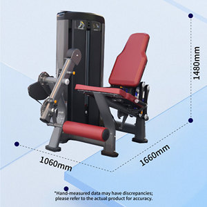 Machine d'extension des jambes assise Life Fitness <span class=keywords><strong>Sunforce</strong></span> – Équipement de musculation professionnel haut de gamme à charge libre pour l'extension des jambes - Product Image 2