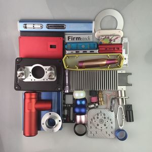 Suku Cadang Prototipe Cepat Aluminium Anodized Mesin CNC 4 Poros Presisi Standar Taiwan - Product Image 2