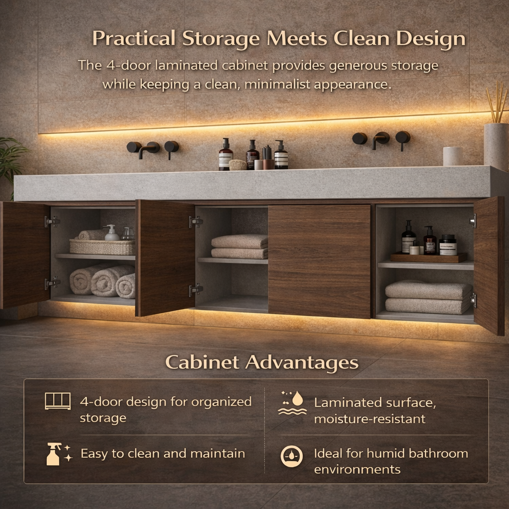 Mobile bagno 1800x500x500