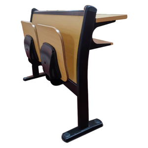 Bureau et chaise de salle de conférence universitaire, mobilier scolaire, bureau et chaise d'étudiant, ensemble de table et de chaise scolaire pour le lycée - Product Image 4