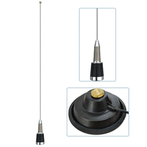 เสาอากาศวิทยุติดรถยนต์แบบยืดหยุ่น VHF 136-174Mhz 3.5dBi ทำจากสแตนเลส พร้อมขั้วต่อ NMO - Product Image 3