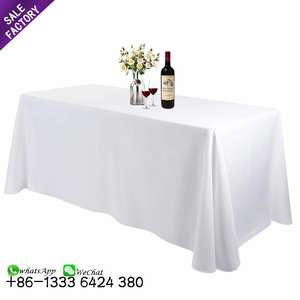 Nappes de table personnalisables de couleur blanche à prix compétitif et avec de bons commentaires, pour les fêtes - Product Image 3