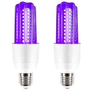 Factory High Quality 9W 12W 15W Wavelength 395-400nm E27 E26 B22 Led UV Black Light Bulb