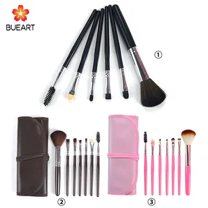 BUEART 7 pcs Hot selling Higher quality professional makeup brush 7 piece makeup brush set