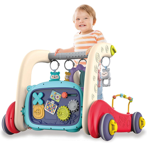 Tapis de gymnastique pour bébé, trotteur à pédale 2 en 1, pour enfant en bas âge, piano, ventre, <span class=keywords><strong>centre</strong></span> d'activités pour bébé - Product Image 2