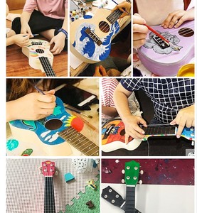 Wholesale Color DIY <strong>Ukulele</strong> Unfinished <strong>Ukulele</strong> Ukelele for Sale - Product Image 6