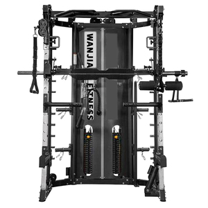 Самая популярная коммерческая стальная для тренажерного зала оборудование для фитнеса со штифтом многофункциональная силовая тренировочная стойка для упражнений - Product Image 1