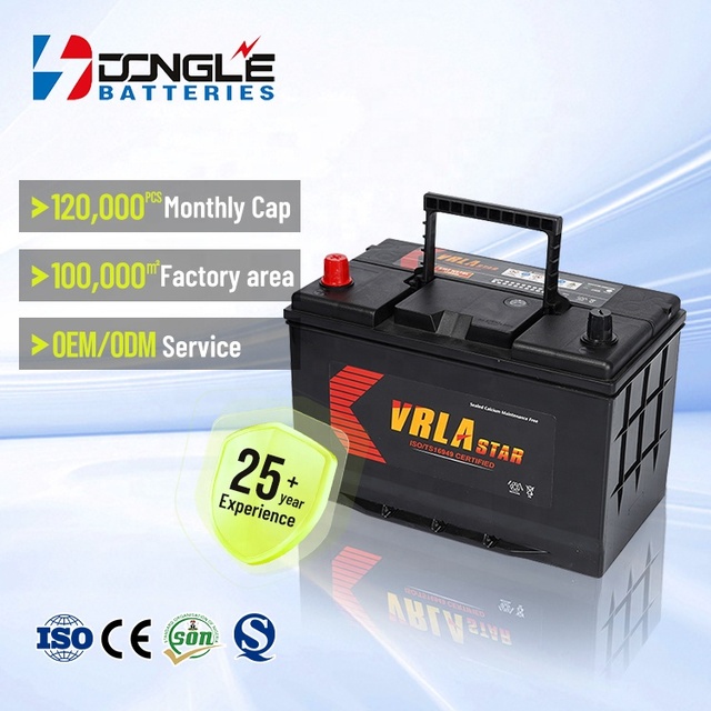 High Quality 12V 80Ah Ultra High Power Large Capacity Lead Acid SMF Automotive Battery
