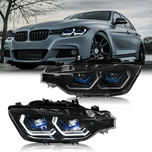 Angel Eyes/LED DRL pour 2007-2018 X5 E70 F15 G05, <span class=keywords><strong>M3</strong></span> <span class=keywords><strong>F80</strong></span>, M4 F82, 5 Series F10 F90,3 Series E46 E90 F30 Kit de mise à niveau des phares - Product Image 2