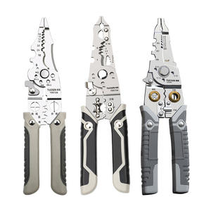 Pince à dénuder multifonction Tuosen, lame en acier à haute teneur en carbone, pince en acier inoxydable de qualité industrielle pour câblage électrique - Product Image 4