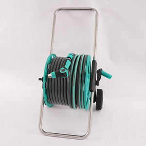 <span class=keywords><strong>Enrouleur</strong></span> <span class=keywords><strong>de</strong></span> tuyau d'arrosage industriel sur roues - Product Image 2