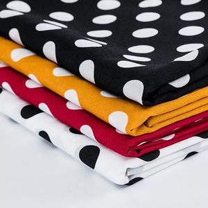 Dệt Nhà Sản Xuất Dệt Polyester Ánh Vá Sang Trọng Polka <span class=keywords><strong>Dot</strong></span> In Voan Vải Cho Quần Áo Bằng Đồng Hồ - Product Image 1