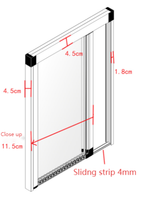 Porte grillagée à rouleau sans barrière FA45