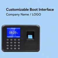 Máquina de Control de Asistencia por Huella Dactilar al Mejor Precio, Sistema de Control de Acceso con Código PIN, Reloj Biométrico