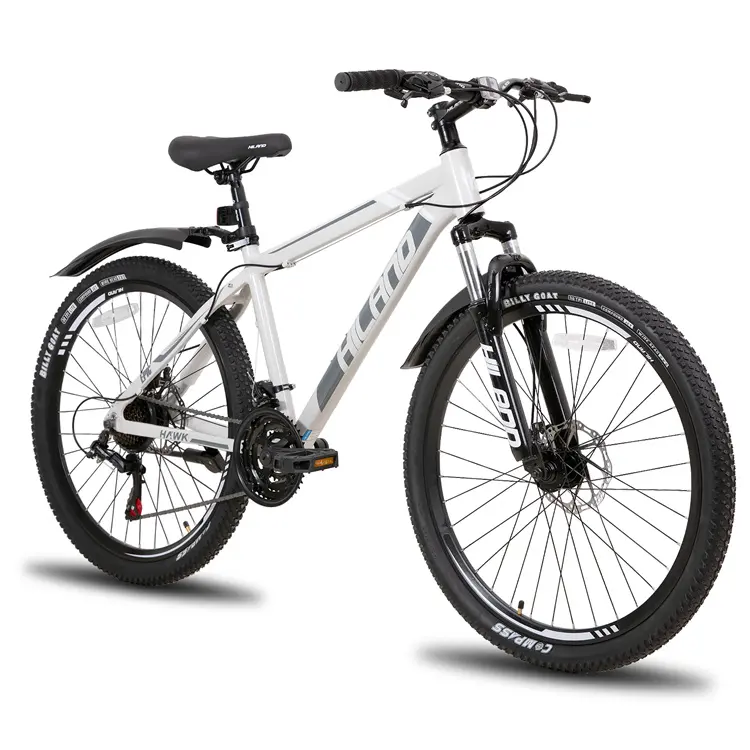 JOYKIE HILAND-Cuadro de aleación de aluminio para bicicleta de montaña, 26 pulgadas, 21 velocidades, color negro y rojo, venta al por mayor
