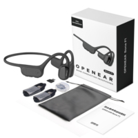 Écouteurs à conduction osseuse ALOVA, casque audio ouvert, casque intelligent sans fil Bluetooth à tour de cou pour la course