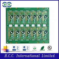 Fabricante y Proveedor de PCB Electrónicos Multicapa, Acabado HASL para Placa de Circuito de Coche de Control Remoto de Juguete