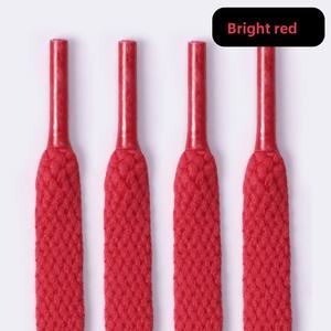 <span class=keywords><strong>Lacets</strong></span> <span class=keywords><strong>de</strong></span> <span class=keywords><strong>chaussures</strong></span> en polyester unisexe à couche unique, style sport, largeur 8 mm, pour embouts en plastique, faible MOQ, couleurs mélangées imprimées, vente en gros - Product Image 6