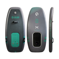 Tabla de Paddle Surf Inflable E SUP con Jet Foil, hasta 40 km/h, Recubrimiento de PVC y EVA, Fibra de Carbono, Incluye Bomba