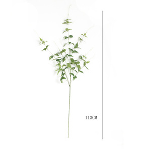 Ruilisi Artificial Green Plant 11-Headed Clematis Chinensis <b>Silk</b> <b>Flower</b> Indoor Home Decoration - Product Image 5