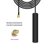 Antenne patch pour routeur 3G 4G LTE 5G GSM avec connecteur mâle 6000 MHz 8 dBi pour voiture