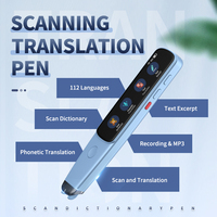 Traducteur vocal portable 2026 multi-langues (anglais, espagnol) – Stylo scanner de traduction Pocketalk
