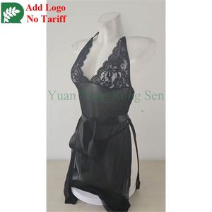 Pigiama da donna trasparente pigiama Set pizzo notte fuoco esotico sposa <span class=keywords><strong>Sexy</strong></span> trasparente - Product Image 6