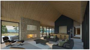 Revestimiento en polvo Marco de aluminio Vidrio Piso a techo Impermeable Francés Grande Fijo Vidrio Imagen Ventana Diseño - Product Image 3