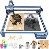 Machine de gravure laser CNC SCULPFUN S9, machine de gravure sur bois à diode laser 5,5 W avec spot compressé ultra-fin de 0,06 mm