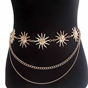 महिलाओं के लिए नई ट्रेंडी कमर श्रृंखला, विदेशी व्यापार के लिए नई ट्रेंडी कमर श्रृंखला हॉट गर्ल बॉडी चेन मिश्र धातु - Product Image 6