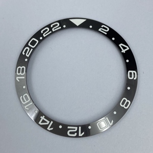 Ceramic <b>Watch</b> Bezel Insert 38mm Replacement Ring for 40mm GMT Sub <b>Case</b> <b>Watch</b> Parts - Product Image 3