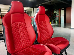 Asientos Deportivos de Cuero para Audi A3 <span class=keywords><strong>S3</strong></span> RS3 A4 S4 RS4 Avant Allroad Sportback 8P 8V 8Y B6 B7 B8 B9 - Product Image 2