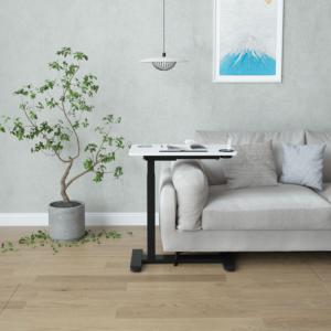Mesa auxiliar eléctrica con estructura tipo C, muebles económicos para el hogar, mesa auxiliar eléctrica movible ajustable sobre Escritorio de cama - Product Image 3