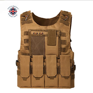 Chaleco Táctico Portaplacas Combot Tactic para Hombre, Chalecos de Seguridad de Material Oxford con Correa Única - Product Image 1