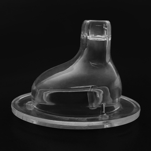 Tetina de silicona para biberón de cuello ancho, anticólicos, sin BPA, para bebés de 0 a 12 meses - Product Image 3