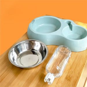 Bol d'alimentation pour animaux de compagnie tout-en-un, remplissage automatique d'eau, bol de nourriture pour chats et petits chiens - Product Image 4