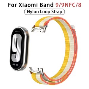 <span class=keywords><strong>Correa</strong></span> Casual de Nailon con Hebilla Metálica y Lazo Pequeño para Xiaomi <span class=keywords><strong>Band</strong></span> 9 y <span class=keywords><strong>Band</strong></span> 8 NFC, de BEEFLYPOWER, Proveedor Confiable - Product Image 2