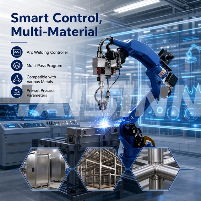 Chinese Factory Automatic CNC Welding Robot Arm Machine Collaborative Universal Industrial Robot for Steel Welding Equipment