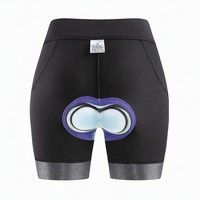 Short de cyclisme pour femme, personnalisé OEM, avec rembourrage en gel 3D, haute élasticité, évacuation de l'humidité, maille respirante, pour VTT