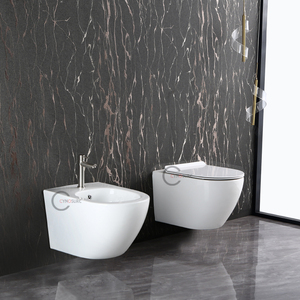 Nouveau design 2026 : Bidet mural avec fonction automatique, toilette sans bride pour salle de bain moderne - Product Image 2