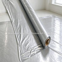 Rouleau de film en polyuréthane thermoplastique TPU argenté, film occultant imperméable pour rideau occultant, protège-matelas, nappe