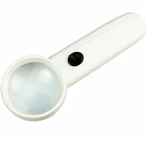 MG6B-3 5X 50MM LED Portable Reading Magnifier , LED Handheld Magnifying Glass